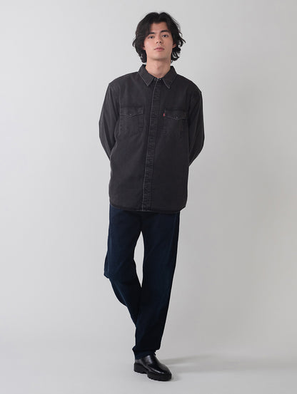 リラックスフィット ウエスタンシャツ