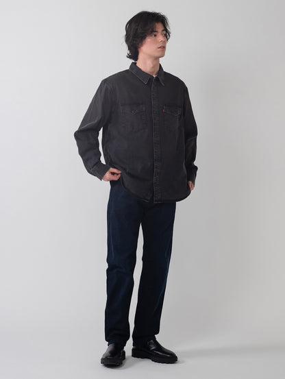 リラックスフィット ウエスタンシャツ