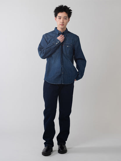BARSTOW ウエスタンシャツ ダークインディゴ