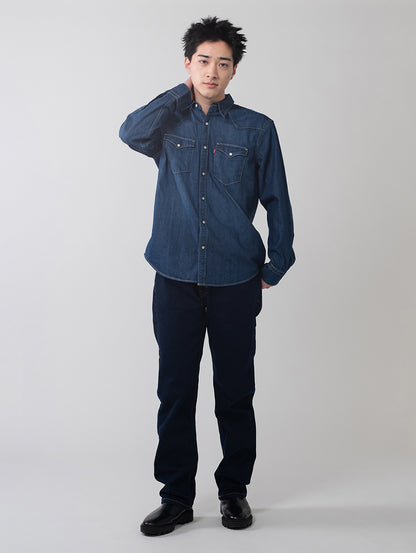 BARSTOW ウエスタンシャツ ダークインディゴ