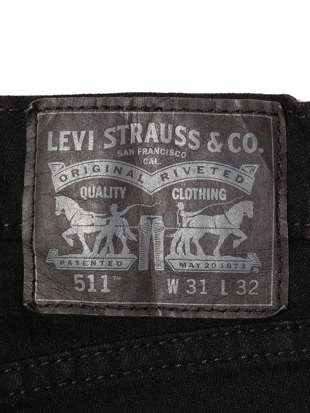 511™ スリムフィット ブラック NATIVE CALI