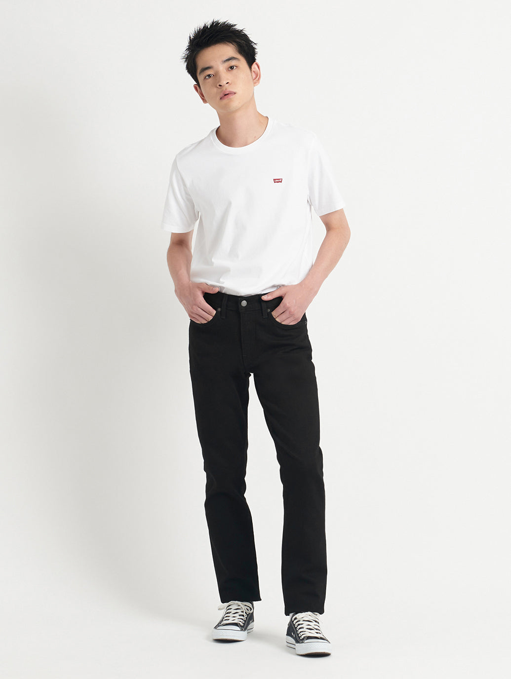 FLEX JEANS 511™ スリムフィット ブラック BLACK LEAF