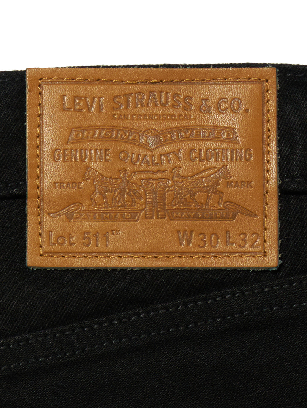 FLEX JEANS 511™ スリムフィット ブラック BLACK LEAF