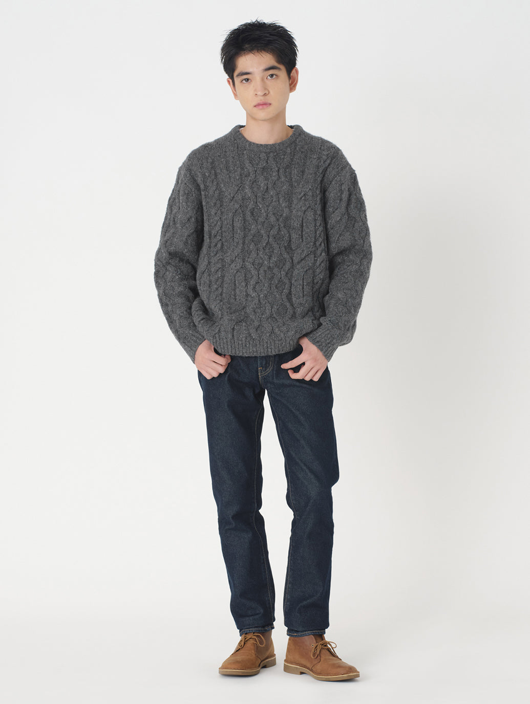 WARM JEANS 511™ スリムフィット ダークインディゴ BLUE RINSE