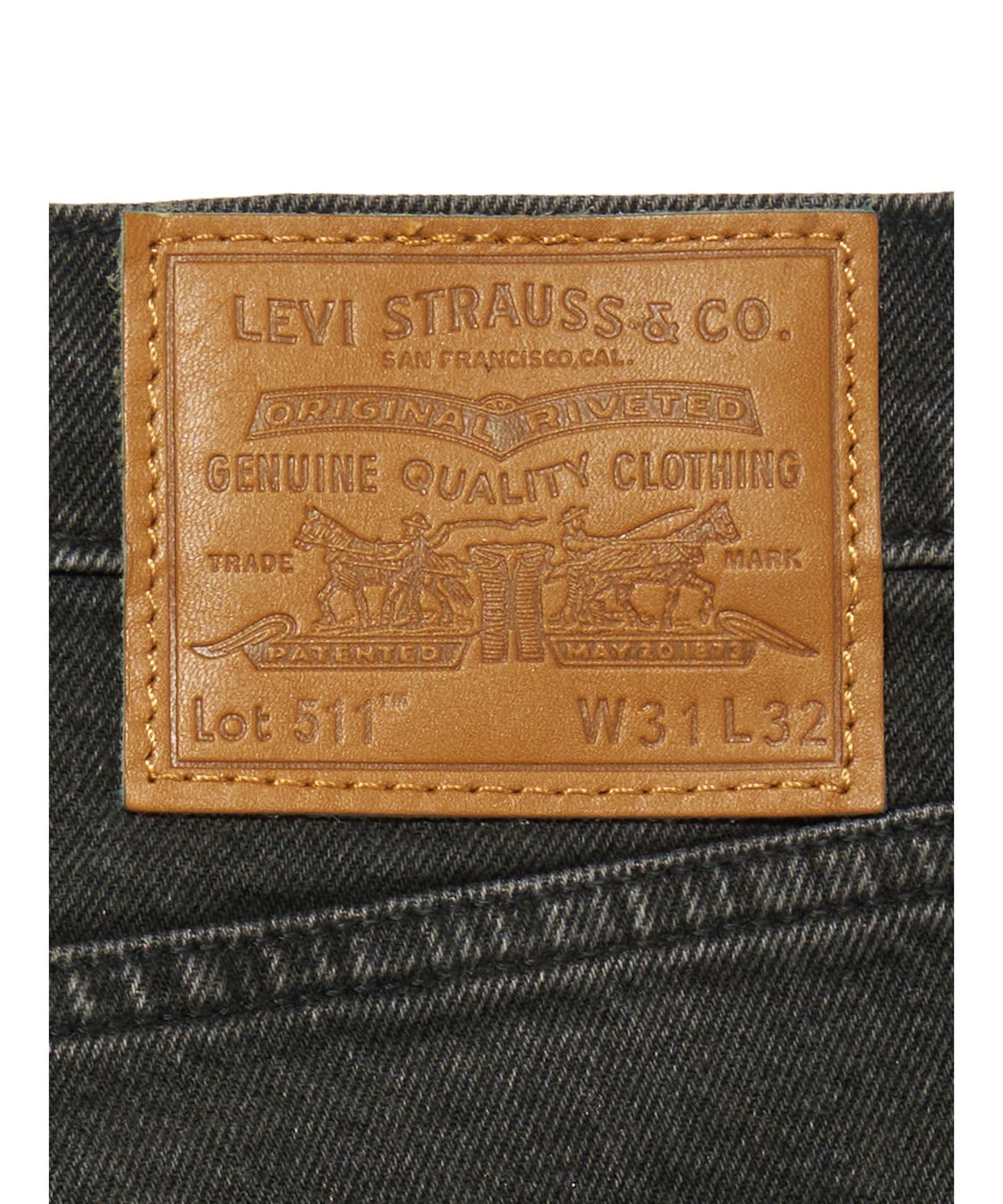 WARM JEANS 511™ スリムフィット ブラック