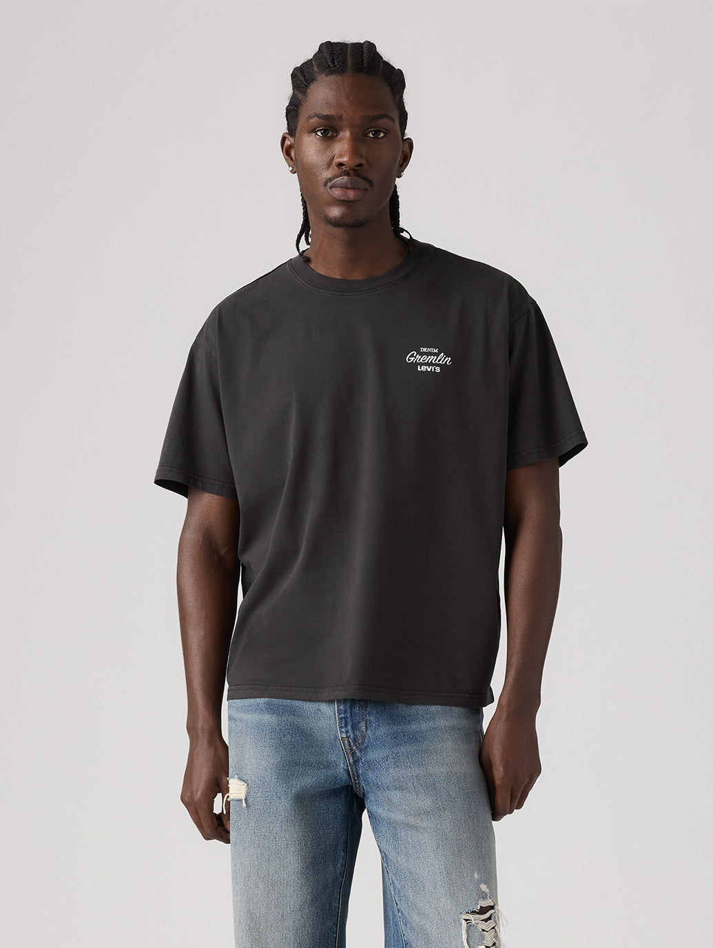 グラフィックボックスTシャツ