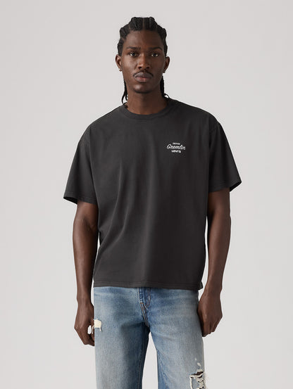 グラフィックボックスTシャツ