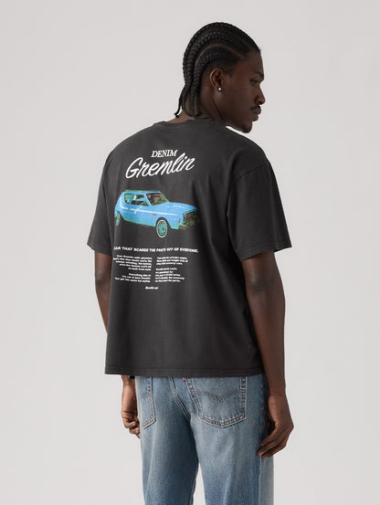 グラフィックボックスTシャツ