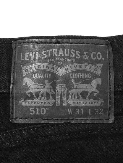 510™ スキニーフィット ブラック NATIVE CALI