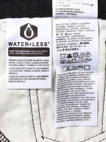 510™ スキニーフィット ブラック NATIVE CALI