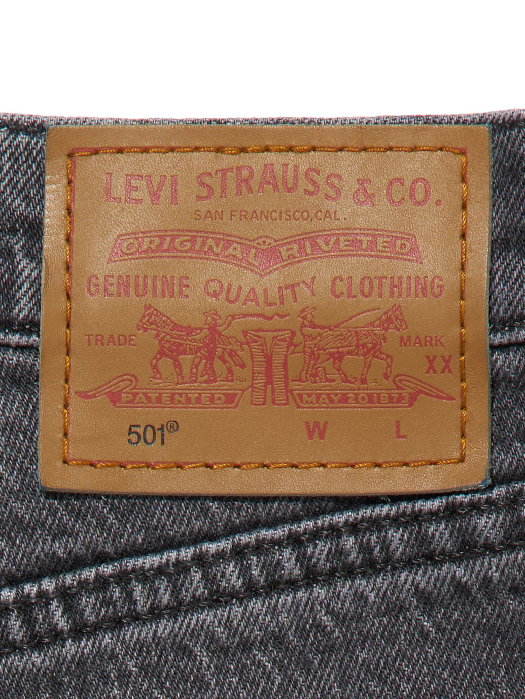 501® ジーンズ FOR WOMEN ブラック SWAN ISLAND