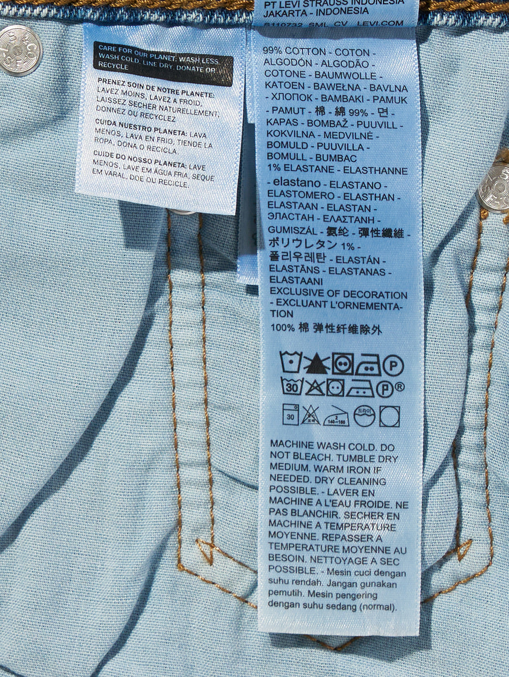 501® ORIGINAL ジーンズ FOR WOMEN ライトインディゴ