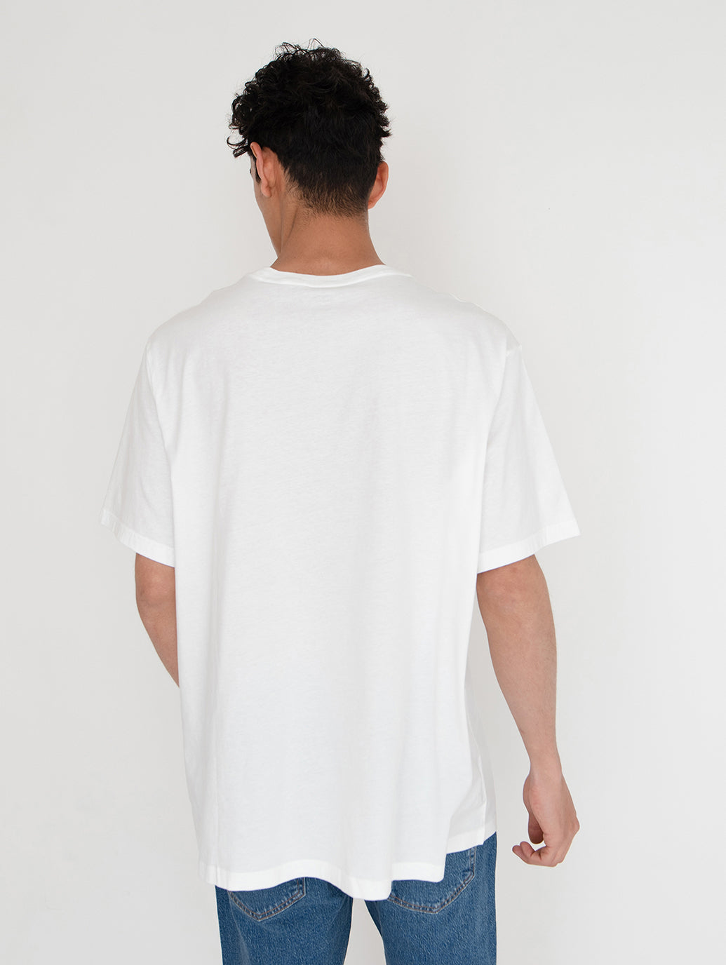 SS RELAXED FIT Tシャツ MV SSNL LOGO 2 WHITE