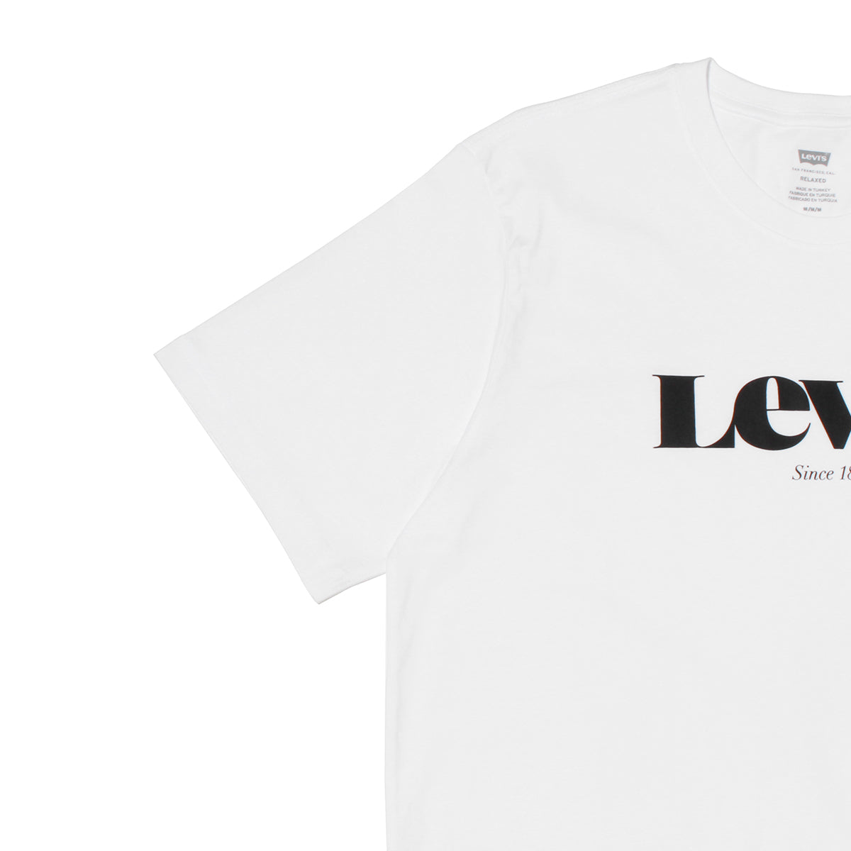 SS RELAXED FIT Tシャツ MV SSNL LOGO 2 WHITE