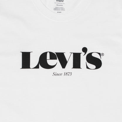 SS RELAXED FIT Tシャツ MV SSNL LOGO 2 WHITE