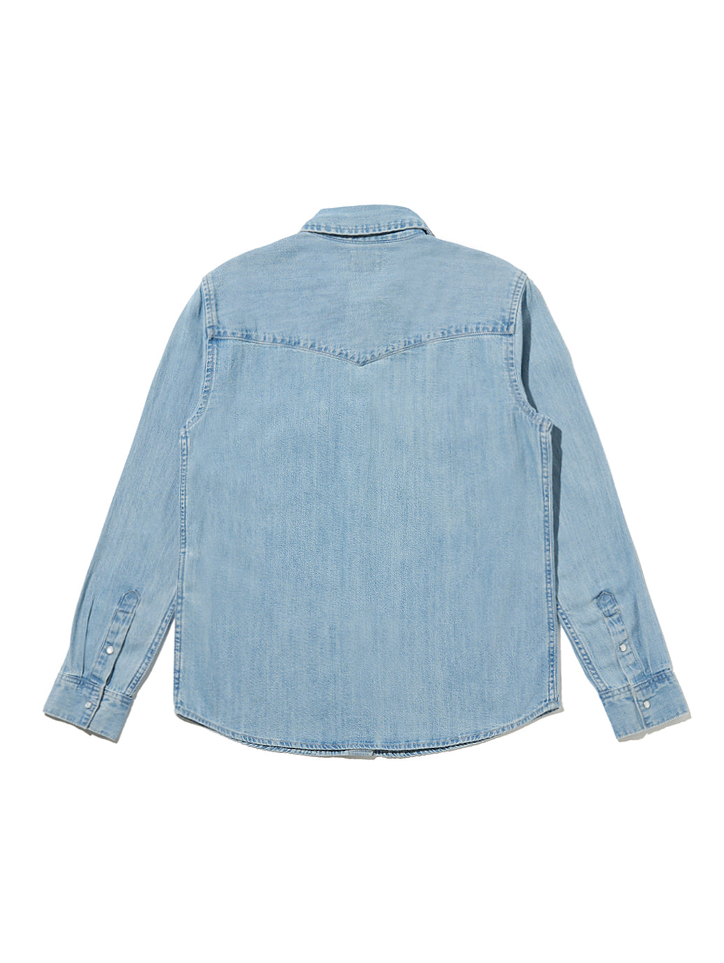 ICONIC ウエスタンシャツ ライトインディゴ