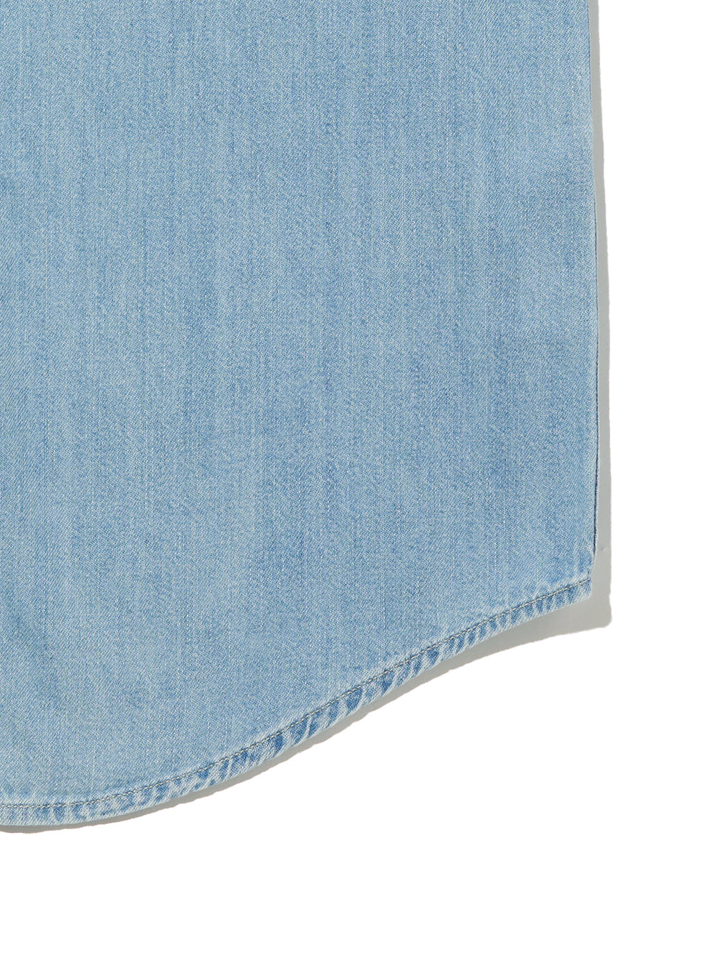 ICONIC ウエスタンシャツ ライトインディゴ