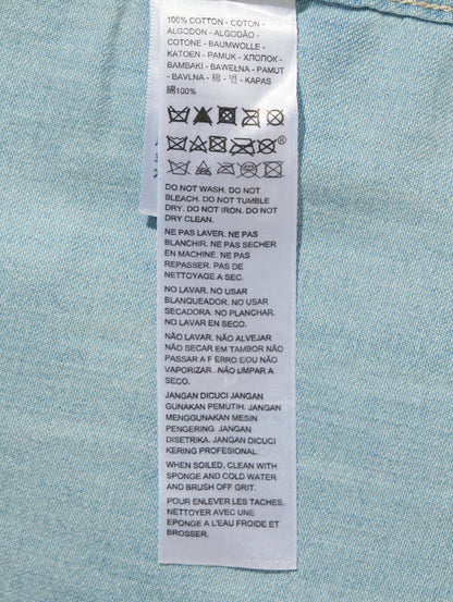 ウエスタンシャツ シルバー OPTICAL ILLUSION TOP