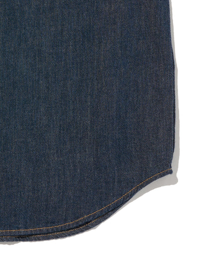 ICONIC ウエスタンシャツ ダークインディゴ