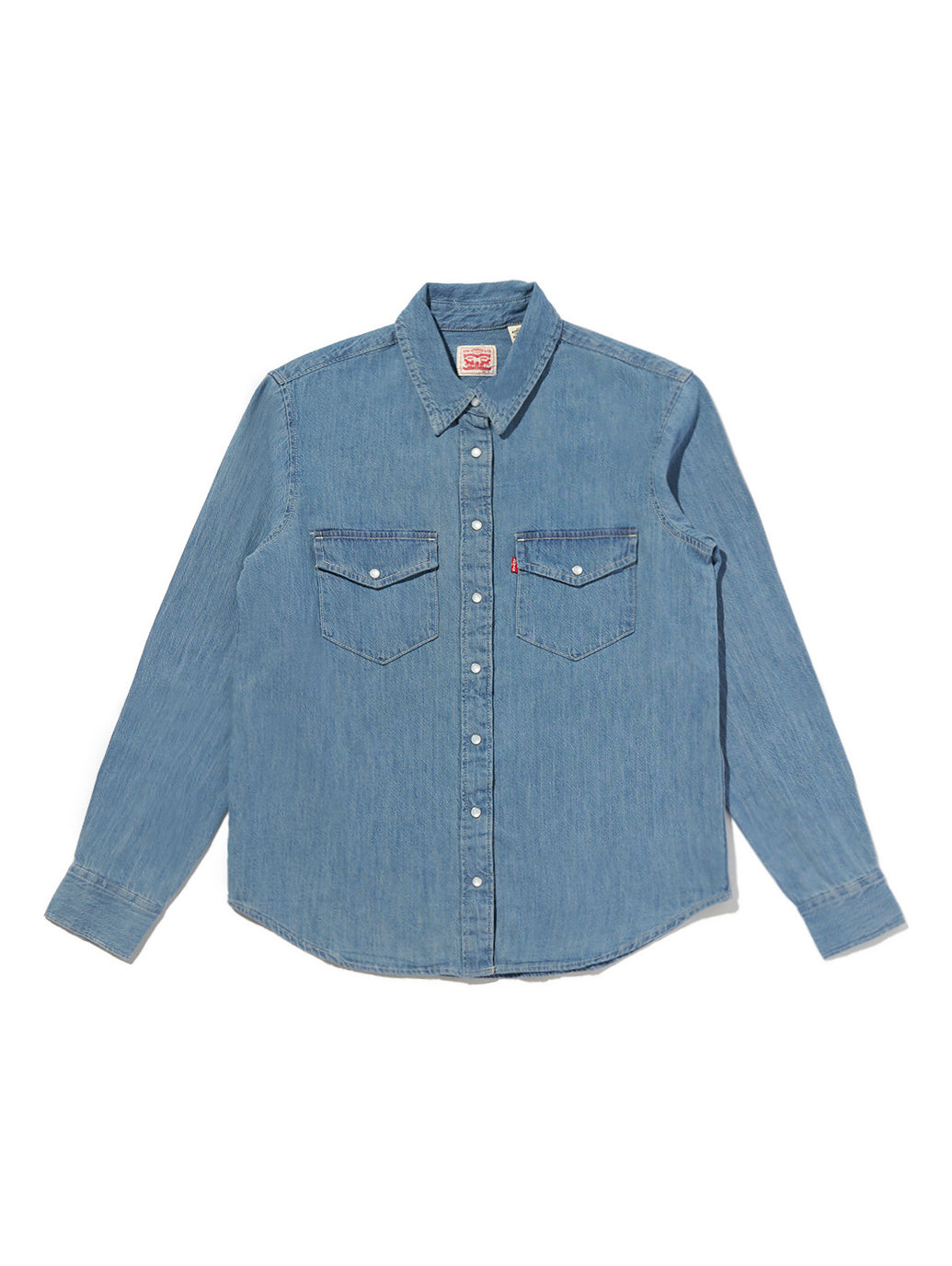 ICONIC ウエスタンシャツ ミディアムインディゴ