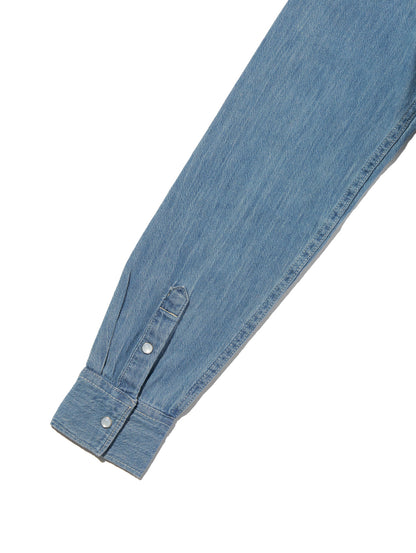 ICONIC ウエスタンシャツ ミディアムインディゴ