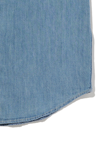 ICONIC ウエスタンシャツ ミディアムインディゴ