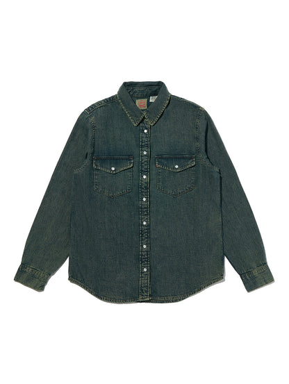 エッセンシャル ウエスタンシャツ