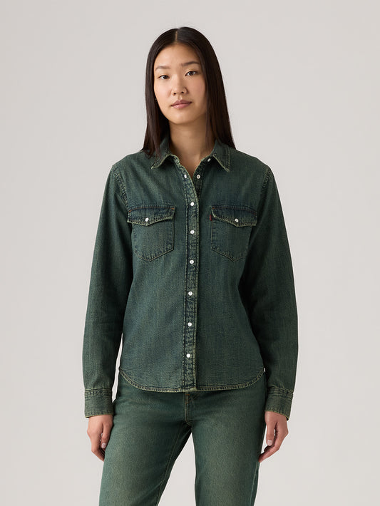 エッセンシャル ウエスタンシャツ