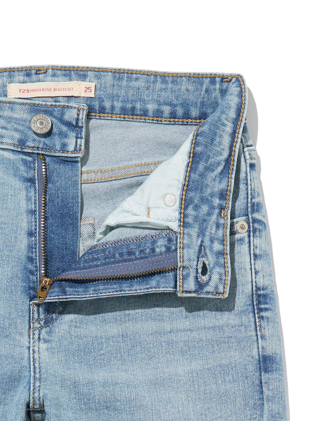 725™ ハイライズ ブーツカット ライトインディゴ