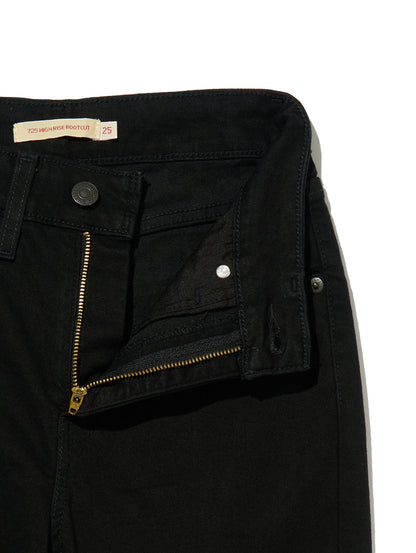 725™ ハイライズ ブーツカット ブラック