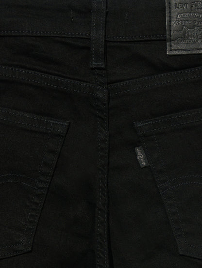 725™ ハイライズ ブーツカット ブラック