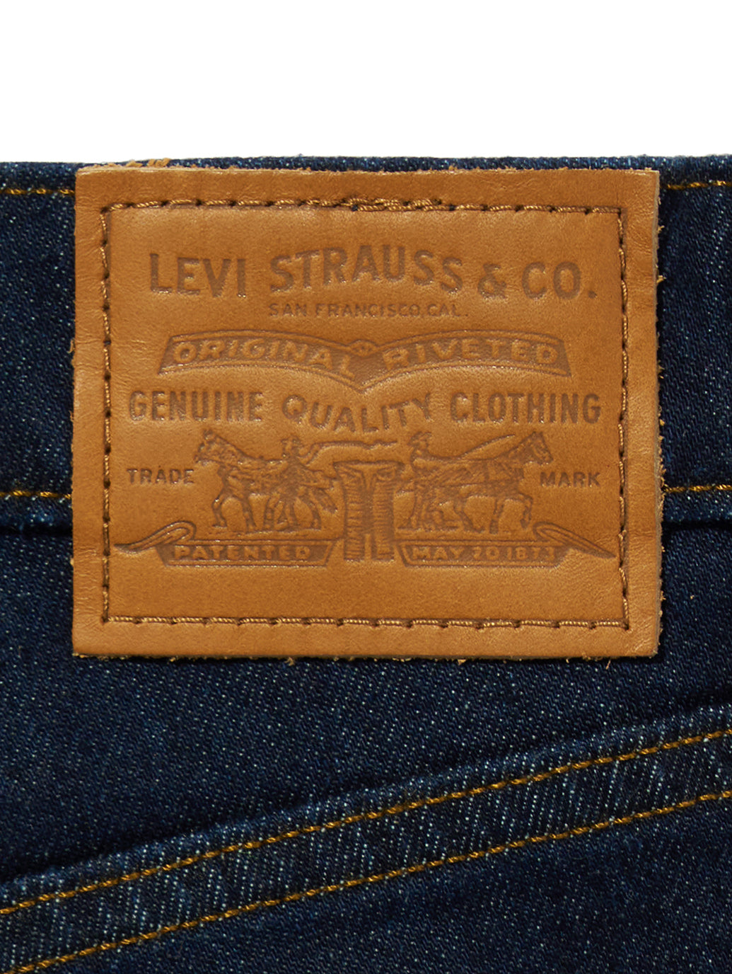 725 HIGH RISE BOOTCUT TRUE BLUE RINSE