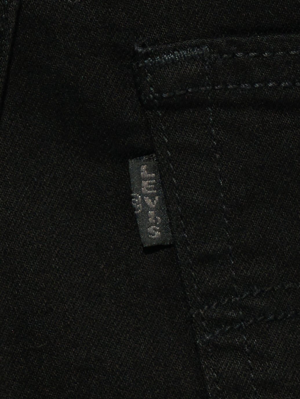 721™ ハイライズ スキニー ブラック