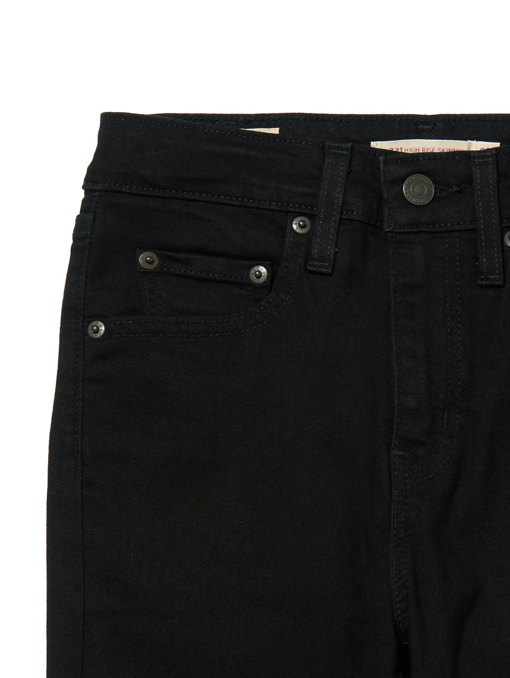 721™ ハイライズ スキニー ブラック