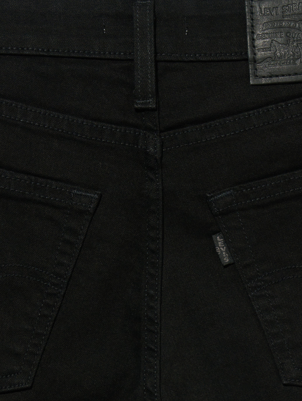 721™ ハイライズ スキニー ブラック