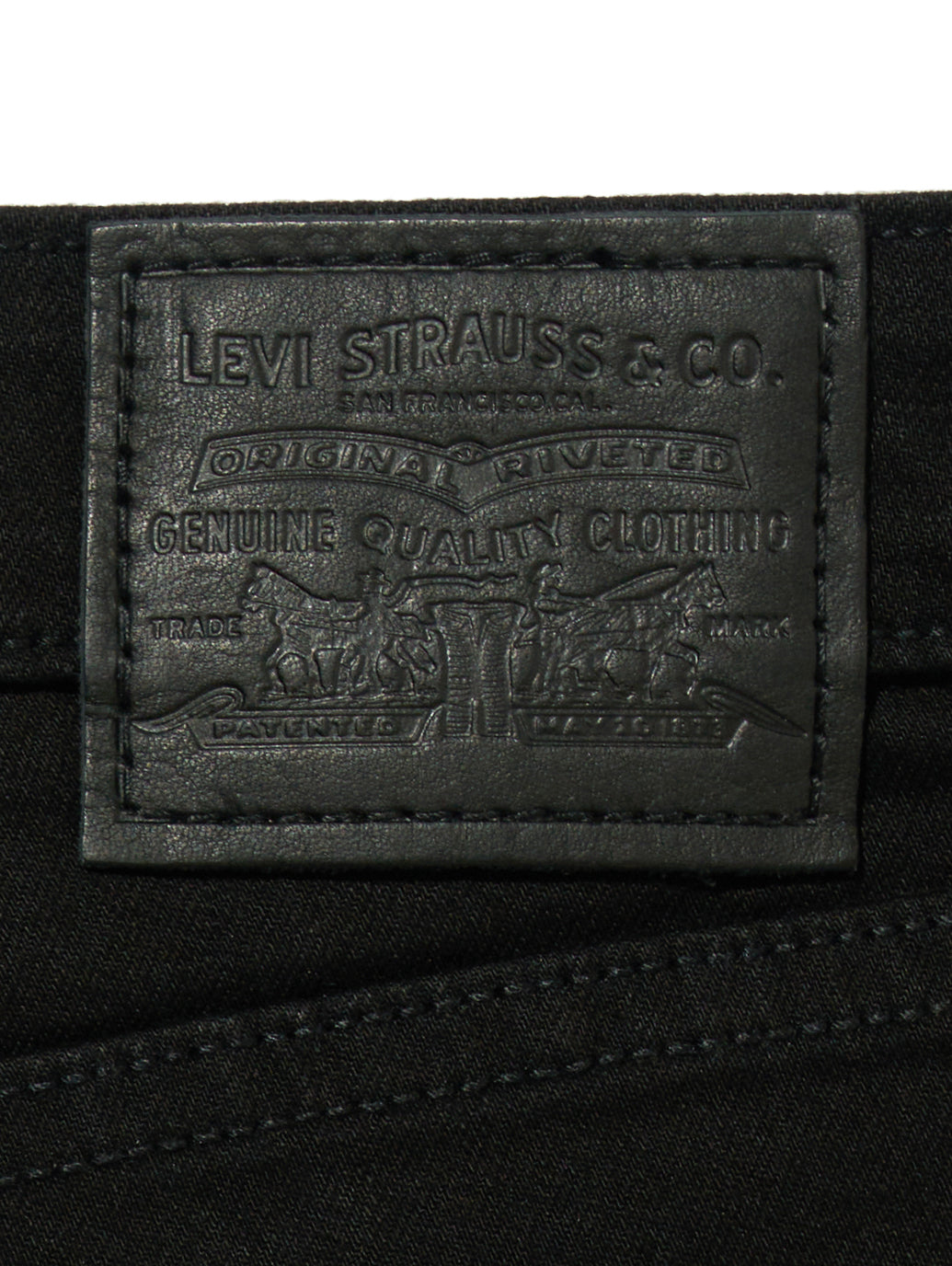 721™ ハイライズ スキニー ブラック