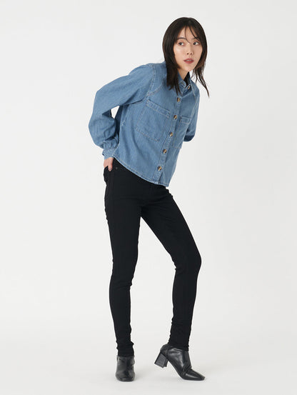 721™ ハイライズ スキニー ブラック