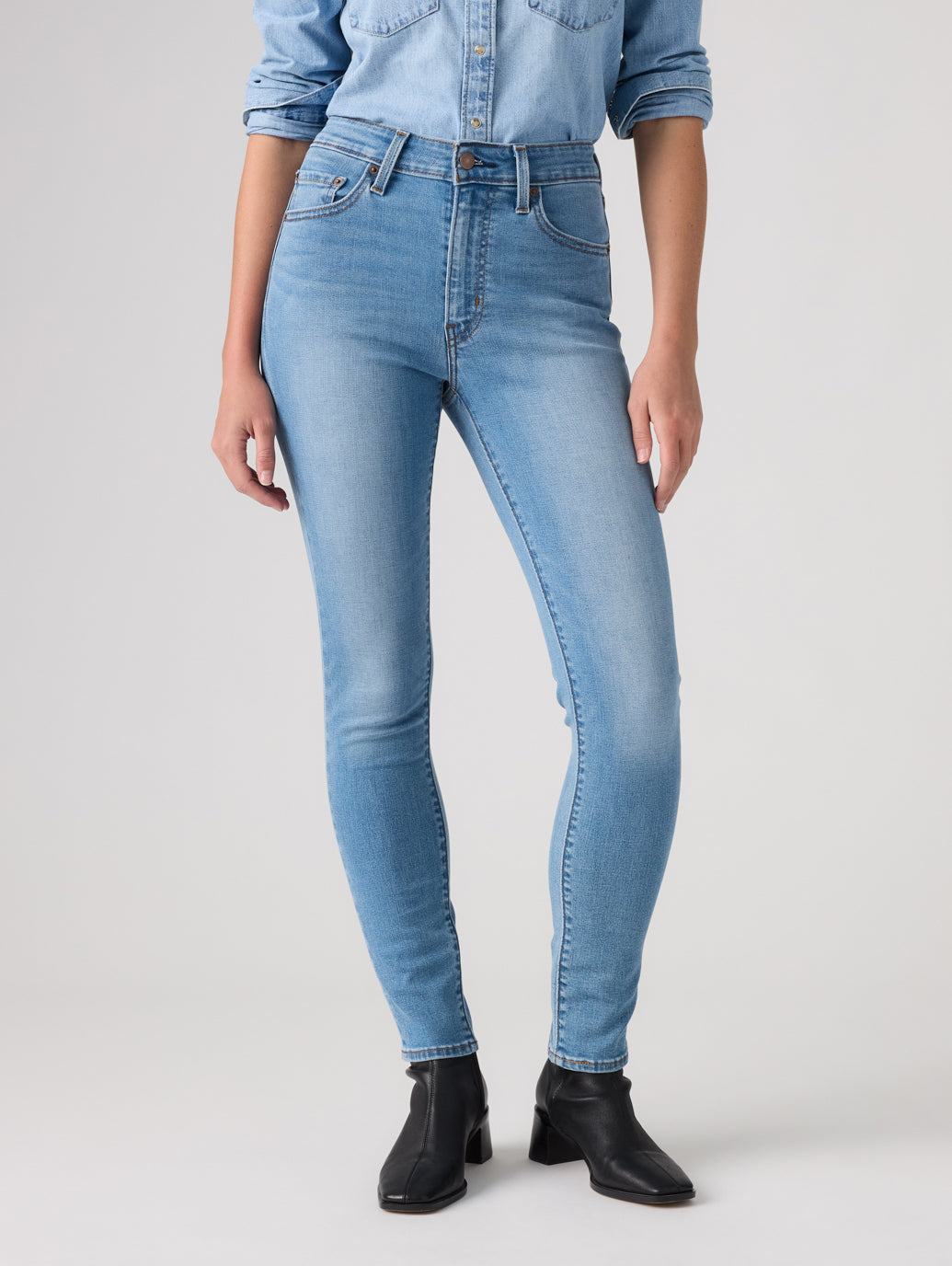 721 HIGH RISE SKINNY TRUE BLUE MID