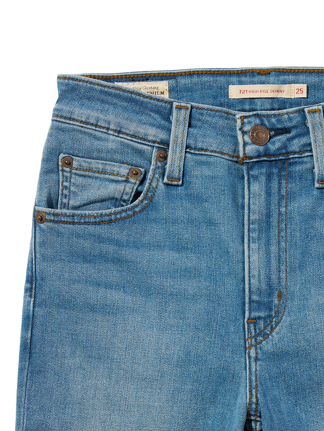 721 HIGH RISE SKINNY TRUE BLUE MID