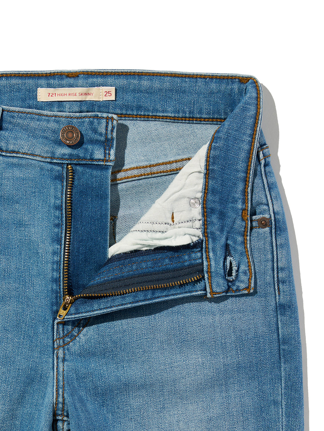 721 HIGH RISE SKINNY TRUE BLUE MID