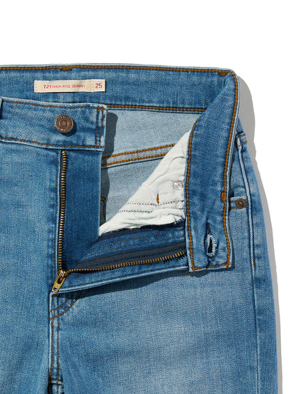 721 HIGH RISE SKINNY TRUE BLUE MID