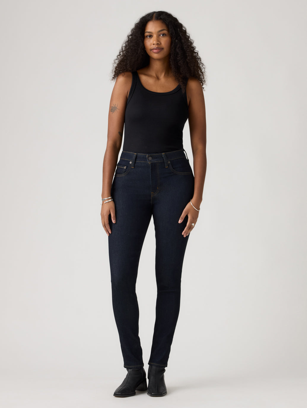 721 HIGH RISE SKINNY TRUE BLUE RINSE