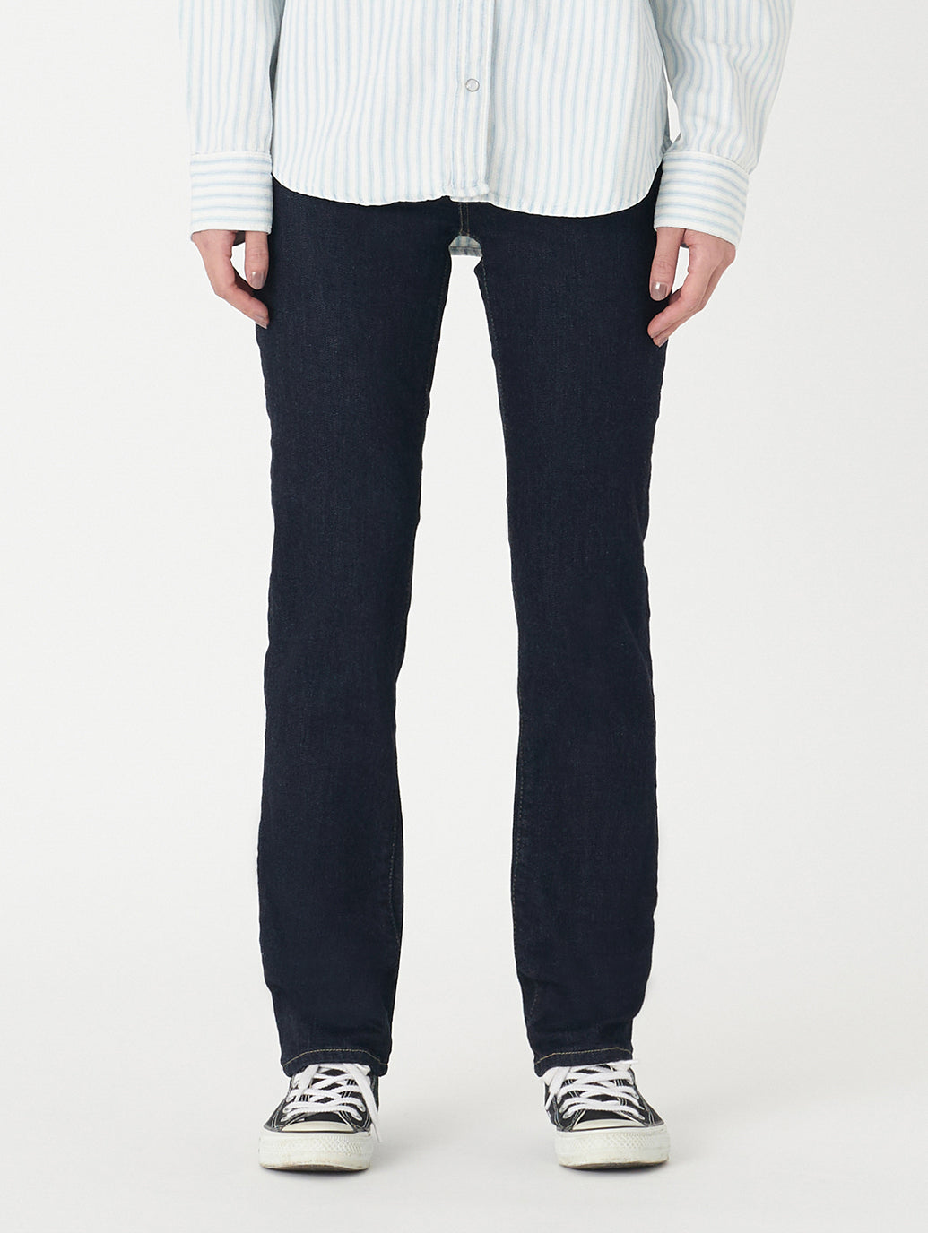 724 ハイライズ ストレート ダークインディゴ BLUE WAVE RINSE