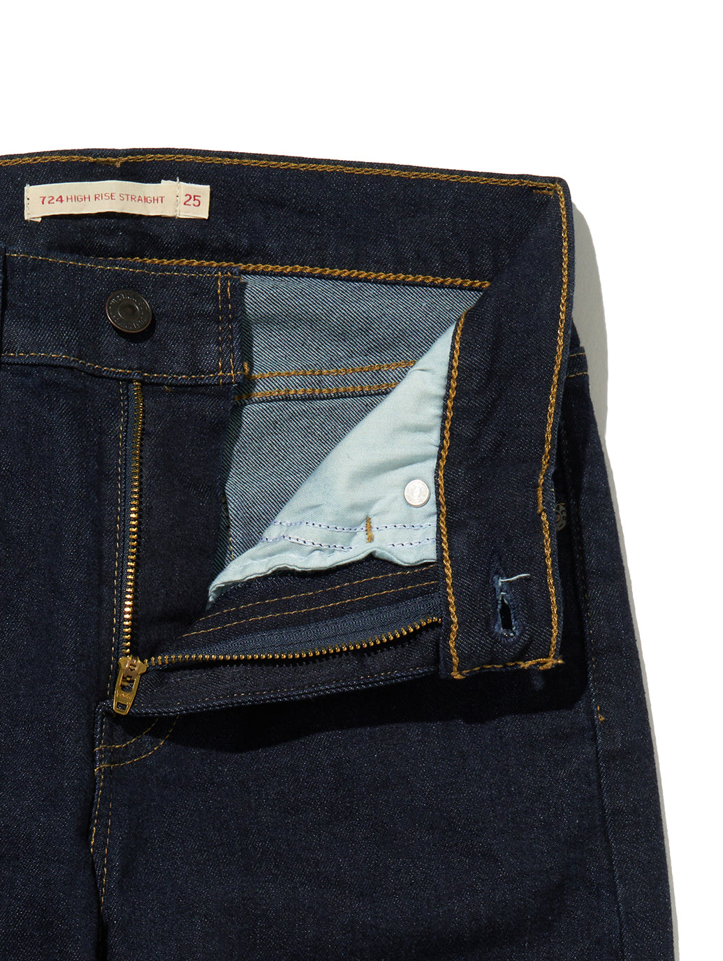 724 ハイライズ ストレート ダークインディゴ BLUE WAVE RINSE