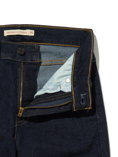 724 ハイライズ ストレート ダークインディゴ BLUE WAVE RINSE