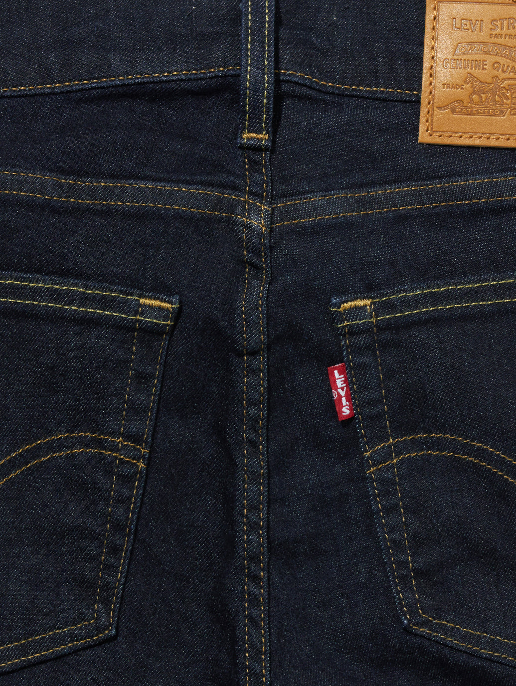 724 ハイライズ ストレート ダークインディゴ BLUE WAVE RINSE