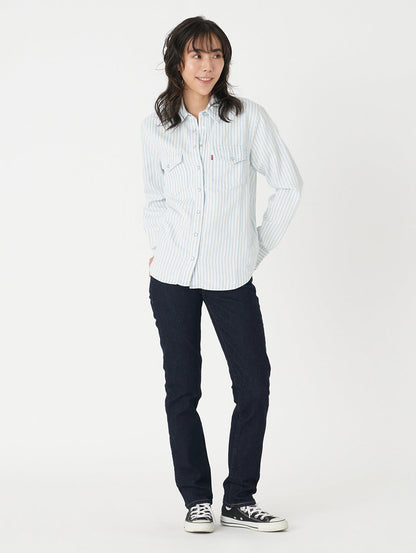 724 ハイライズ ストレート ダークインディゴ BLUE WAVE RINSE