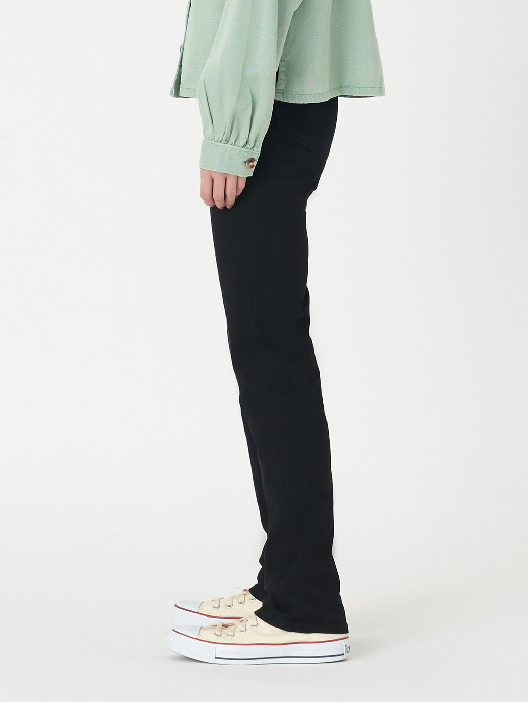 724 ハイライズ ストレート ブラック MIDNIGHT GAZE