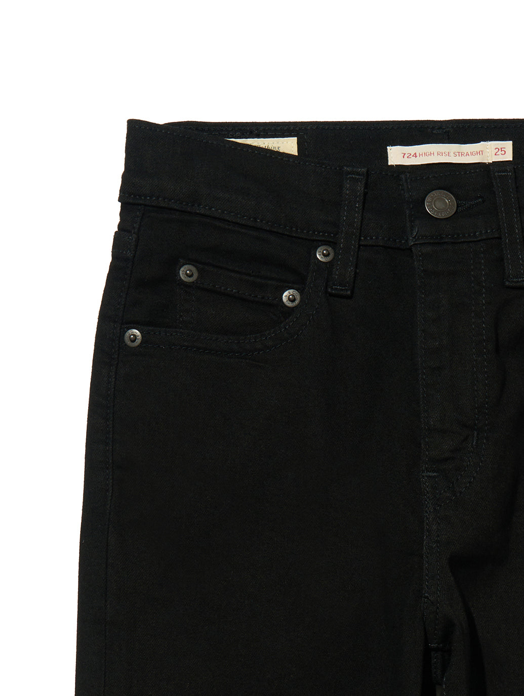 724 ハイライズ ストレート ブラック MIDNIGHT GAZE