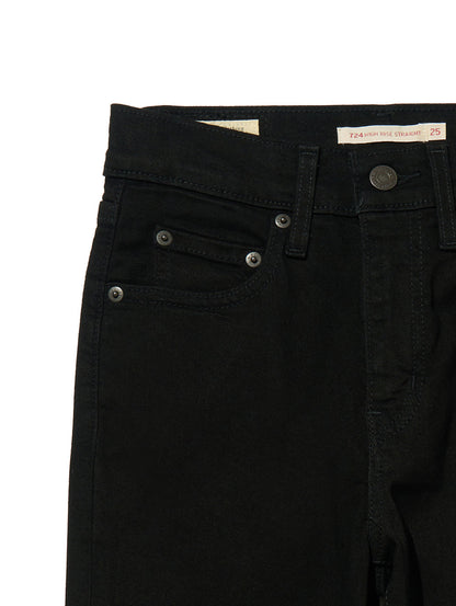 724 ハイライズ ストレート ブラック MIDNIGHT GAZE